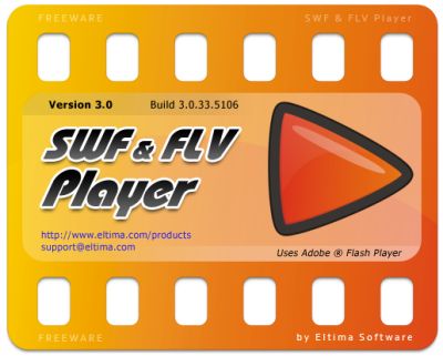 Бесплатный флеш плеер SWF&FLV Player 3.0, скачать flash player